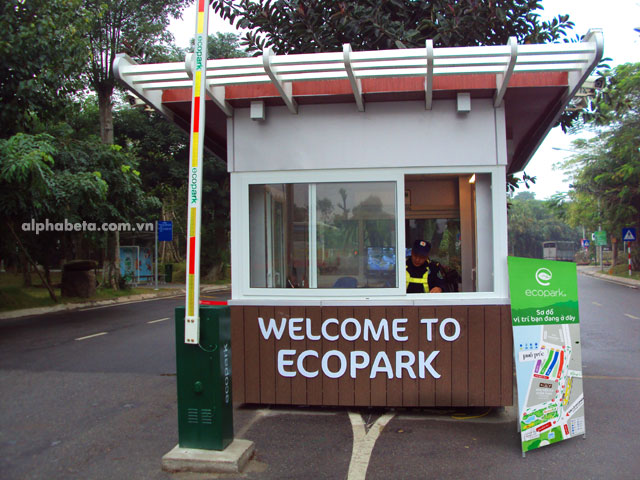 Standee ngoài trời Ecopark