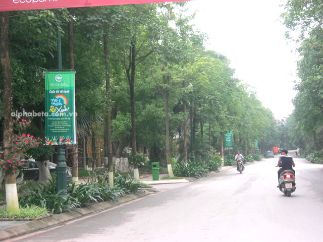 Treo banner đường phố 