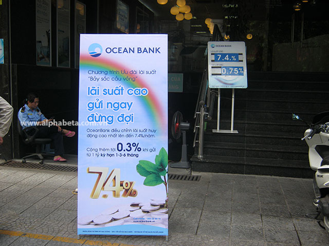 Các loại standee quảng cáo mà Alpha-Beta cung cấp