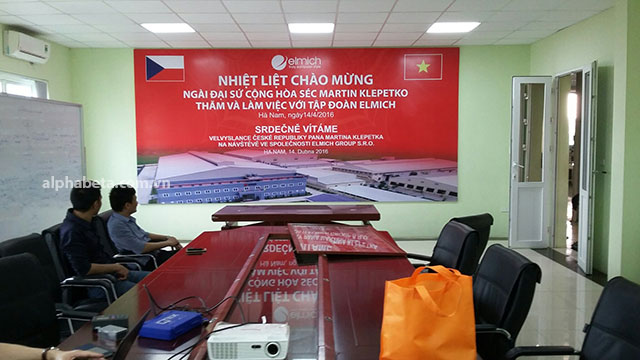 Backdrop hội nghị, backdrop hội thảo, phông sân khấu, phông hội nghị, phông hội thảo, standee, giá chữ X, giá cuốn