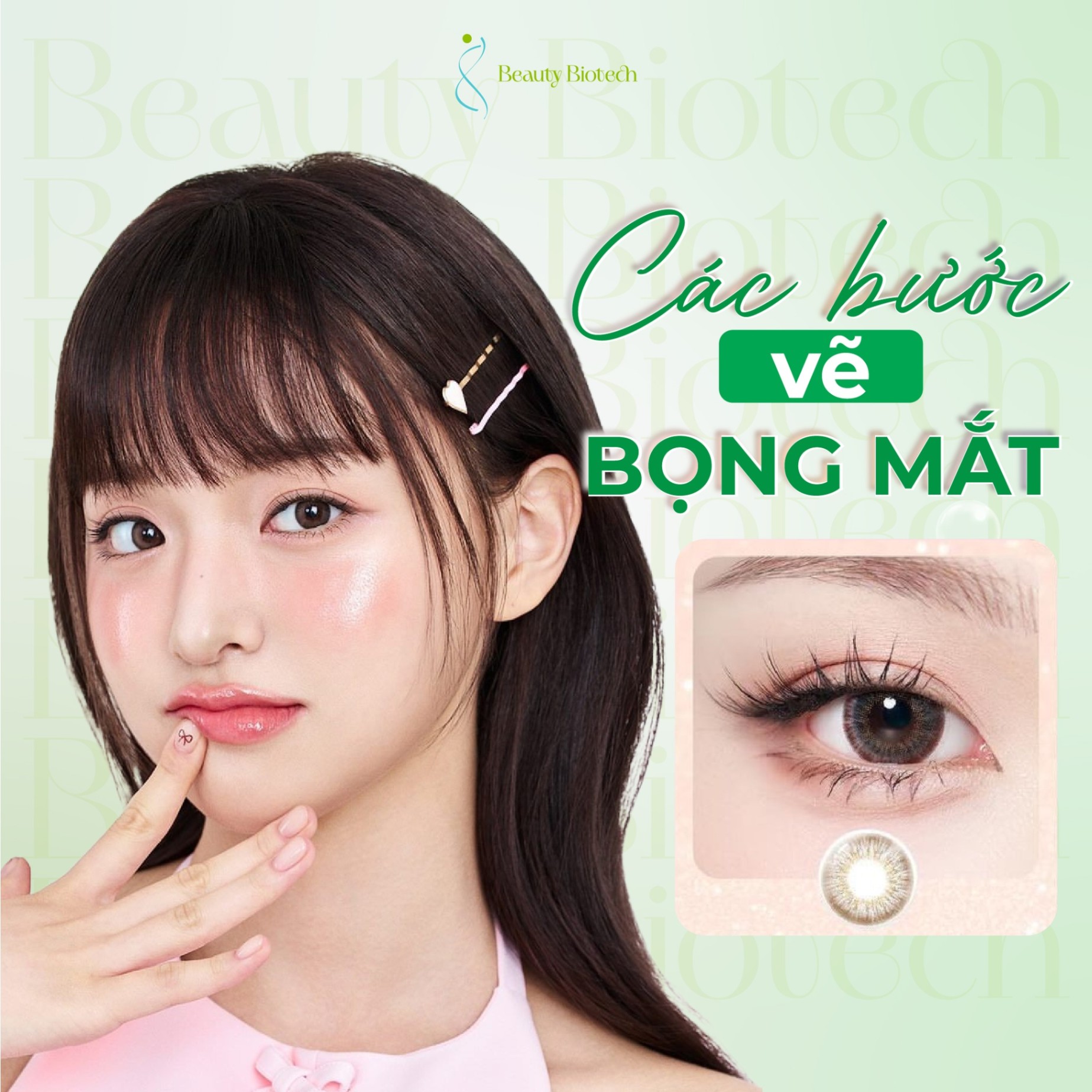 3 bước vẽ bọng mắt đơn giản dành cho người mới bắt đầu