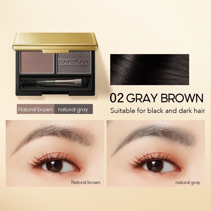 Phấn kẻ mày Carslan Double Effect 3g