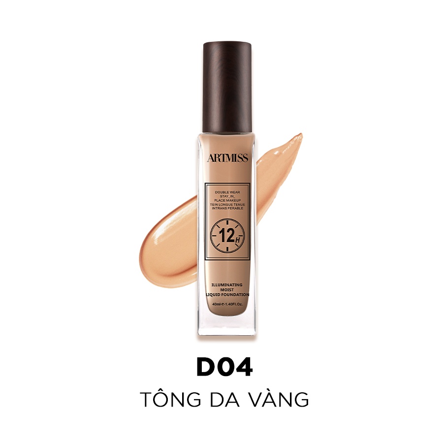 Kem nền 12h ILLUMINATING MOIST LIQUID FOUNDATION 40ml