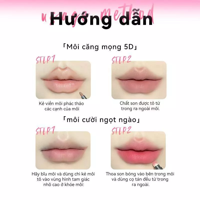 Bút chì kẻ viền môi PINKPUNK đa năng