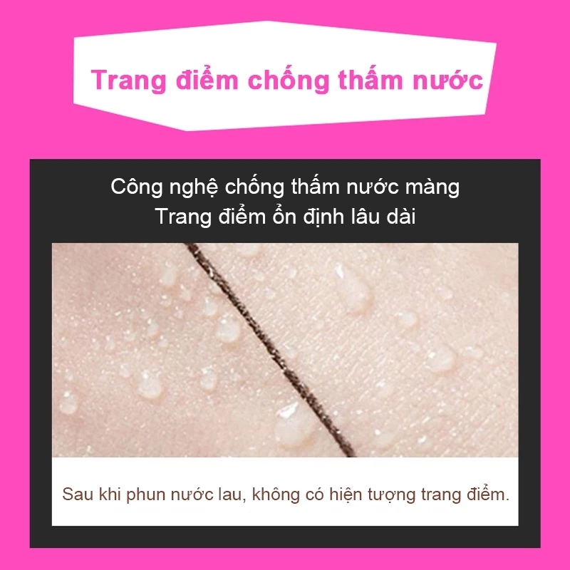 Bút kẻ mắt dạng gel PinkPunk – Nét kẻ siêu mảnh, bền màu, chống nước cả ngày
