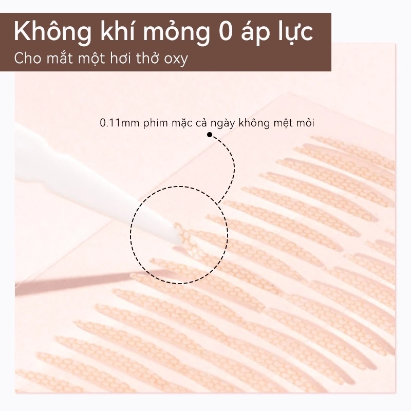 Kích mí PINKPUNK tàng hình không thấm nước