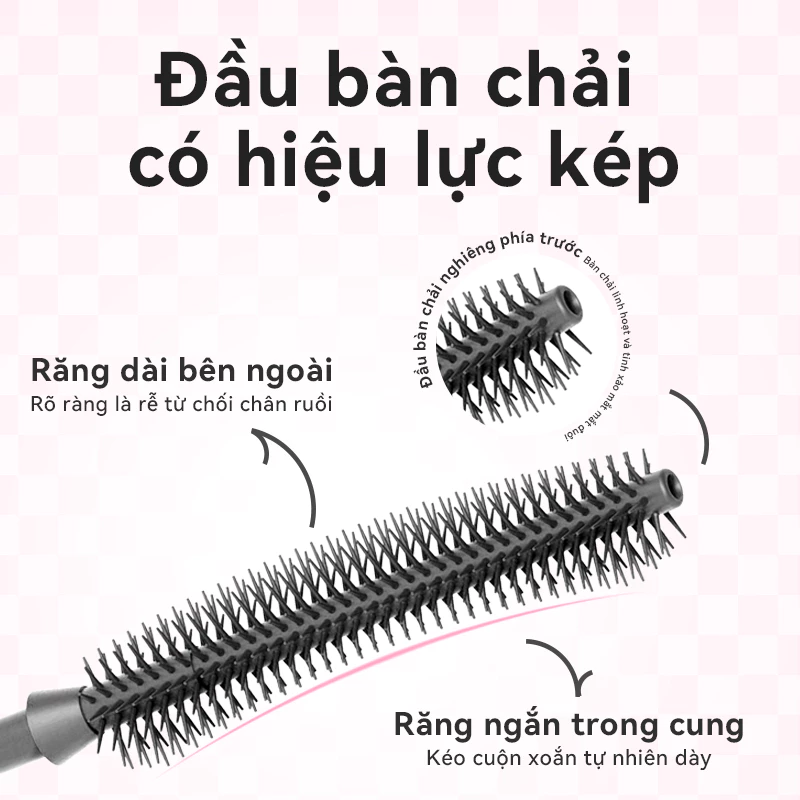 Mascara lông mày PinkPunk – Định hình tự nhiên, chống nước, bền màu cả ngày
