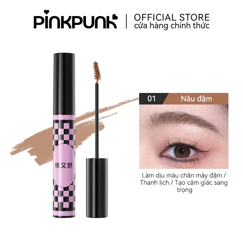 Mascara lông mày PinkPunk – Định hình tự nhiên, chống nước, bền màu cả ngày