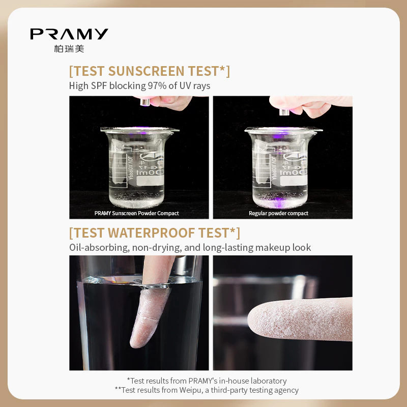 Phấn Nén Chống Nắng Pramy SPF50+ PA+++ Chống Nắng, Kiềm Dầu 7g