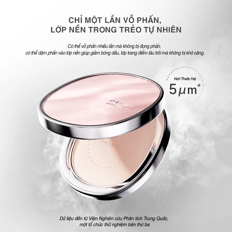 Phấn Nén Chống Nắng Pramy SPF50+ PA+++ Chống Nắng, Kiềm Dầu 7g