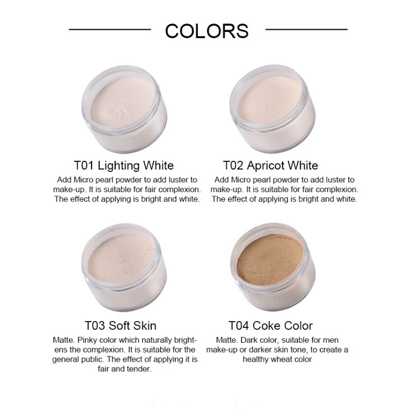 Phấn phủ Artmiss Transparent Matte Powder kiểm soát dầu 30g