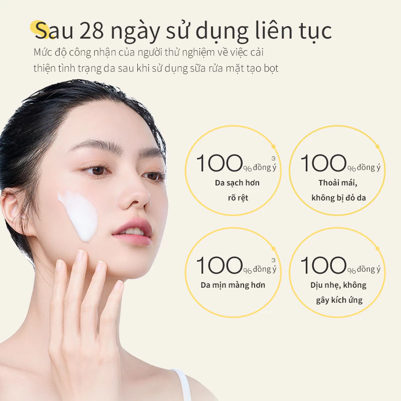 Sữa Rửa Mặt Tạo Bọt Dưỡng Ẩm Dịu Nhẹ Hapsode Cho Da Nhạy Cảm Và Khô - MOISTURE PURIFYING CLEANSING MOUSSE