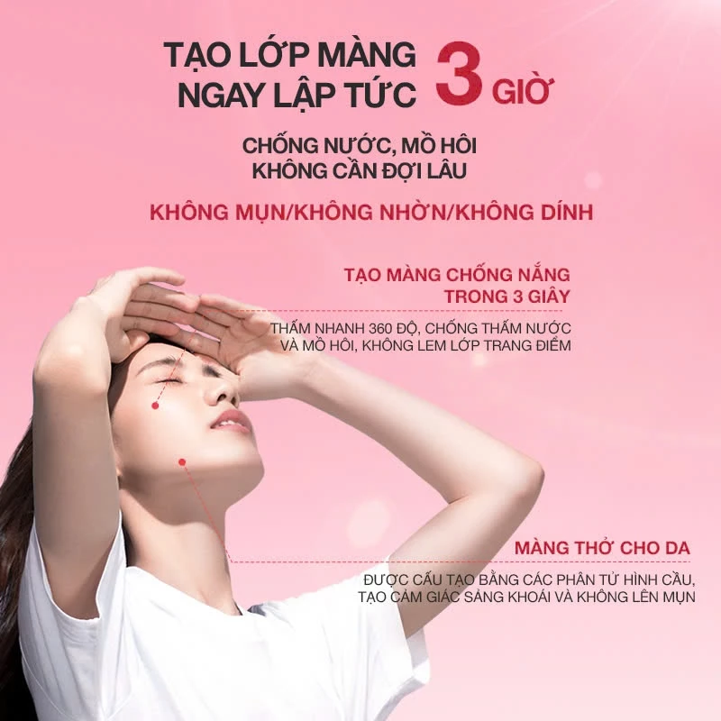 Xịt Chống Nắng Nâng Tone Dưỡng Ẩm Hexze SPF50 PA+++ 100ml