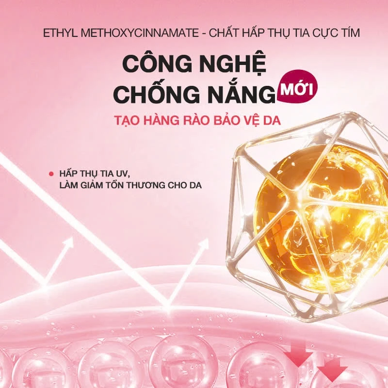 Xịt Chống Nắng Nâng Tone Dưỡng Ẩm Hexze SPF50 PA+++ 100ml