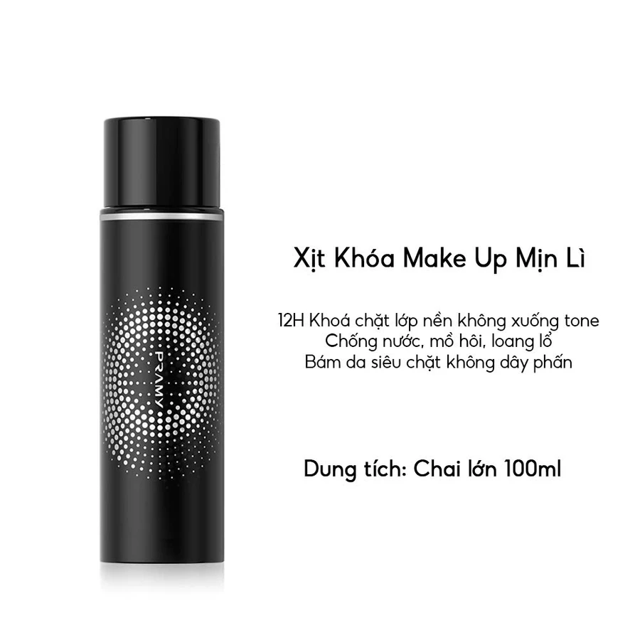 Xịt Khoá Makeup Pramy Cấp Ẩm Căng Bóng 100ml