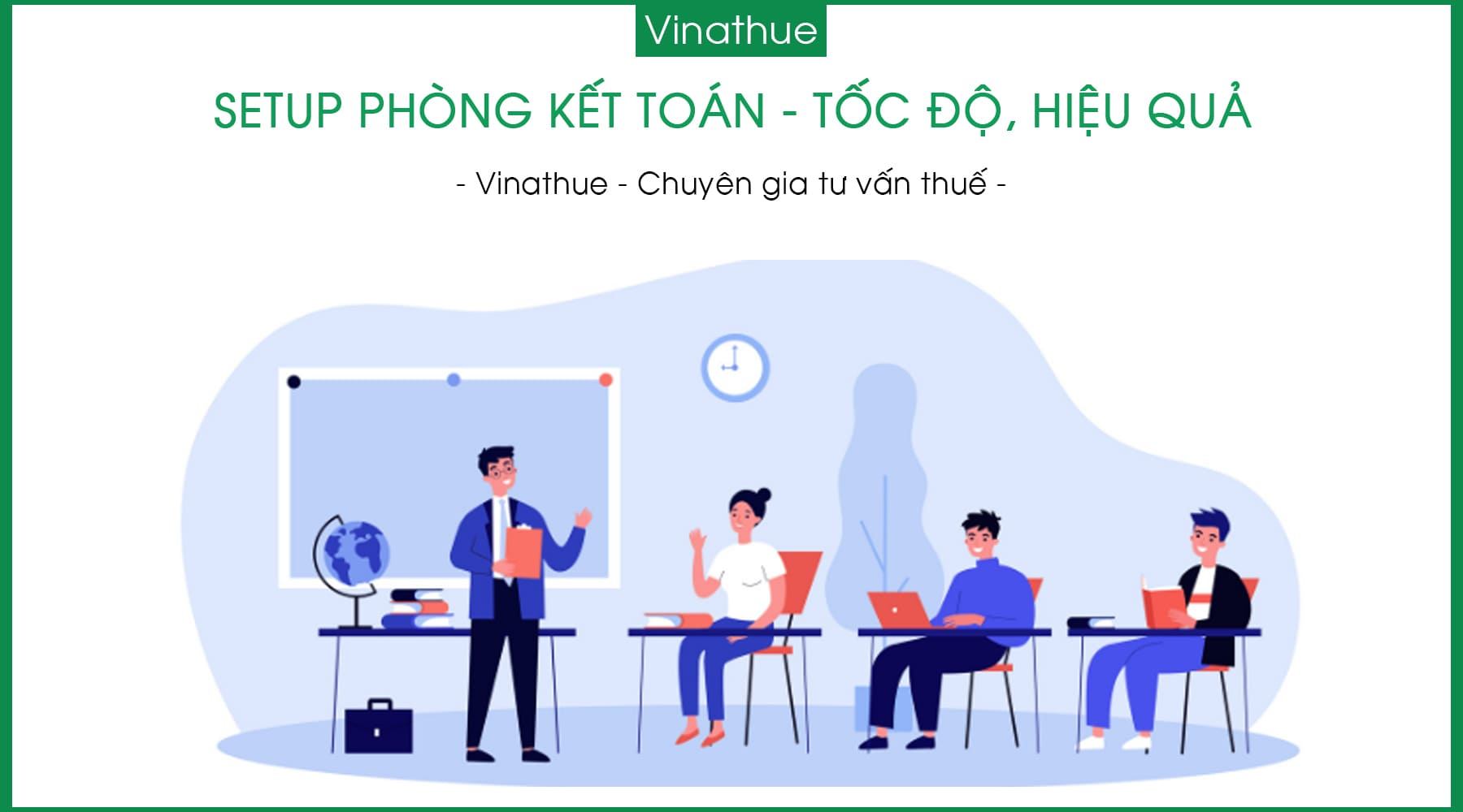 SETUP PHÒNG BAN KẾ TOÁN