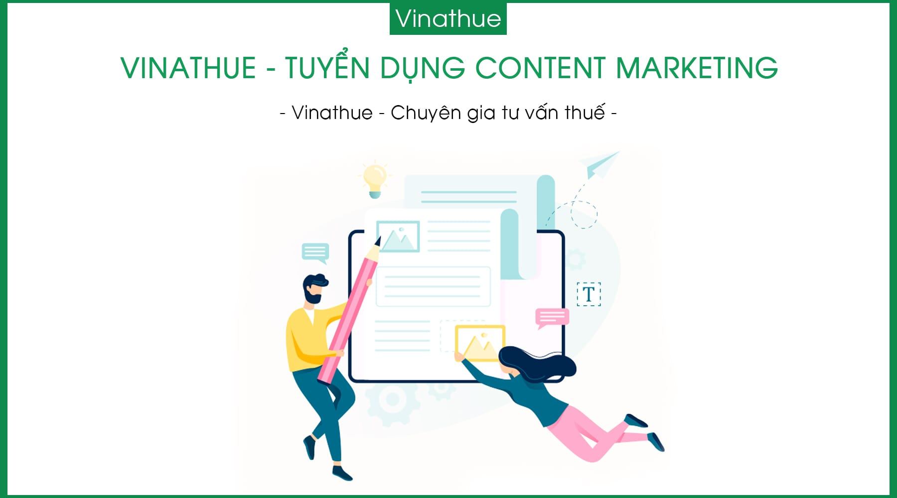 TUYỀN DỤNG CONTENT MARKETING