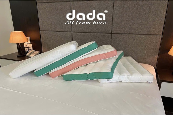 Ruột Gối Massage DADA Đặc Biệt Dành Cho Người Đau Mỏi Vai Gáy - Thoái Hóa Đốt Sống Cổ - Dày Êm 10cm