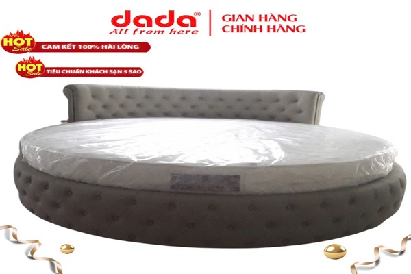 Đệm Lò Xo Tròn Tình Yêu Chuẩn Khách Sạn SB DADA - Dày 22/25cm