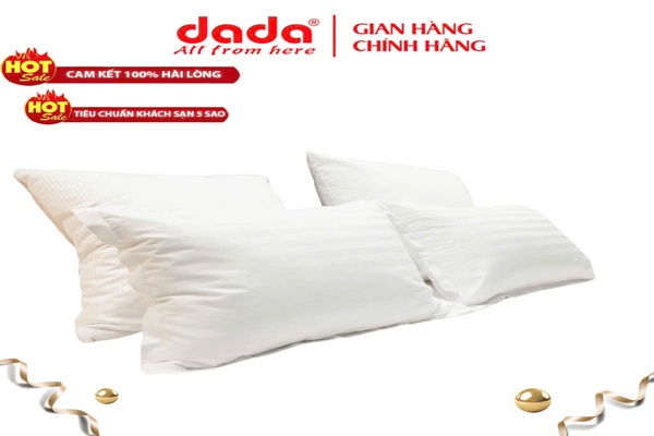 Combo 4 gối chuẩn khách sạn 5 sao DADA