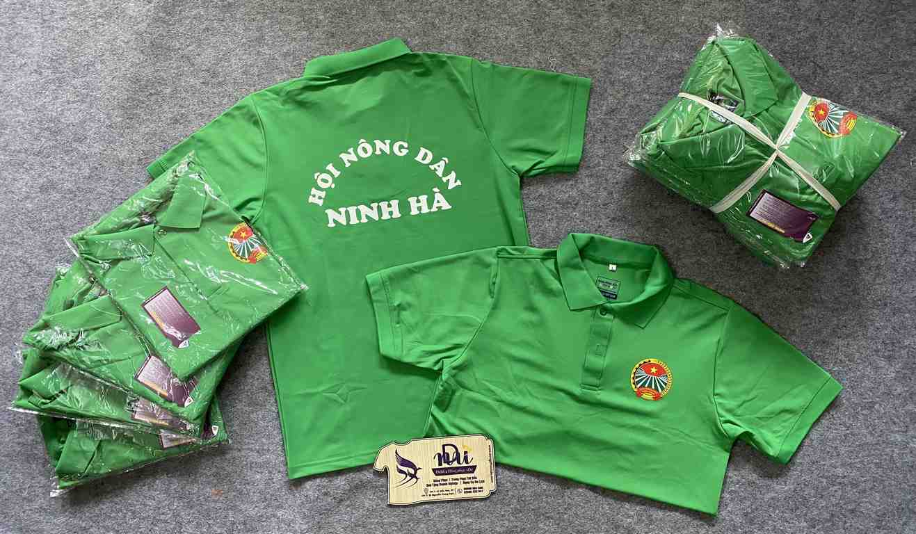 Áo thun đồng phục in logo