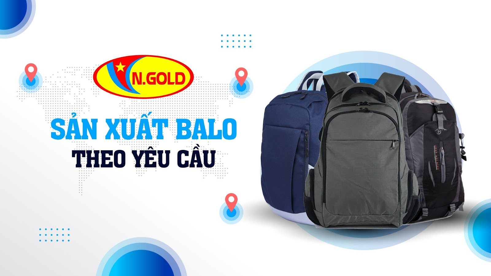 Công ty sản xuất balo đồng phục uy tín, chất lượng - Valivn Gold