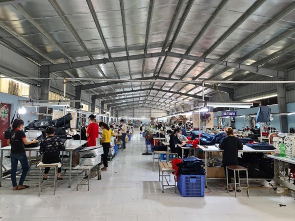 Balo sẽ được kiểm tra đồng đều trước khi giao hàng