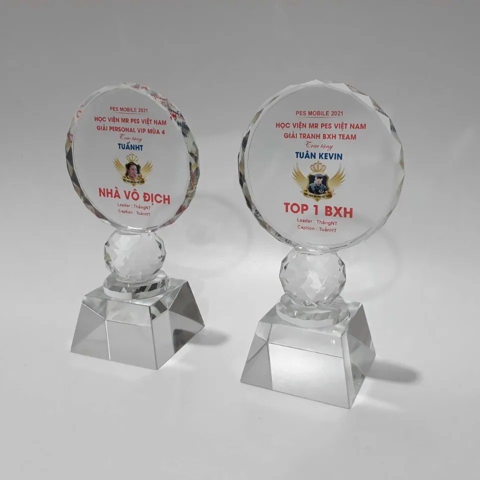 Biểu trưng pha lê tri ân