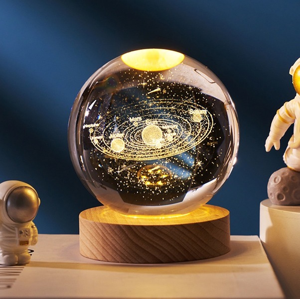 Đèn led khắc hình 3D