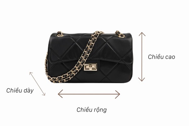 Kích thước túi xách là gì? Hướng dẫn chọn size túi xách phù hợp