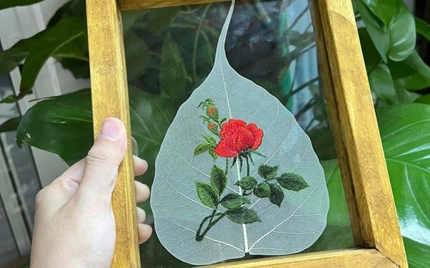 Tranh lá bồ đề