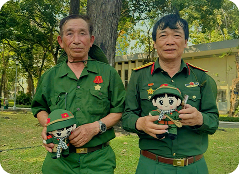 “Lá cờ của chúng ta bay không phải vì gió. Lá cờ ấy bay nhờ vào hơi thở của từng người lính đã chiến đấu, hi sinh để bảo vệ nó.”