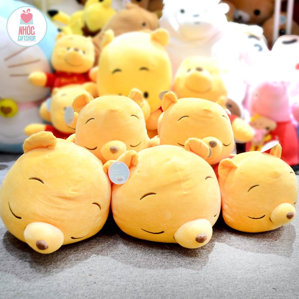 Thú bông gấu Pooh lông mịn