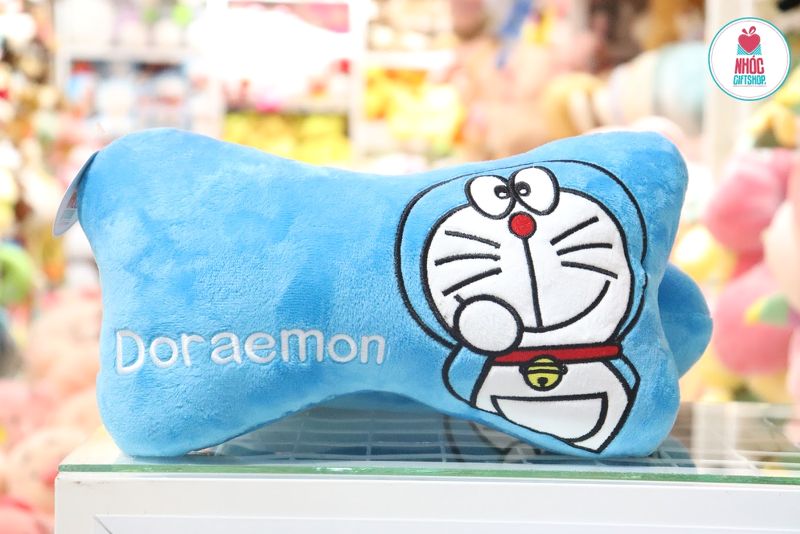 Gối kê xe hơi - Doraemon xanh da trời - 25001