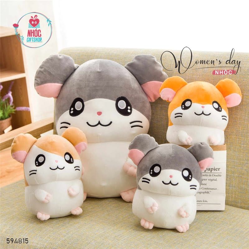 Thú bông Chuột hamster lông mịn