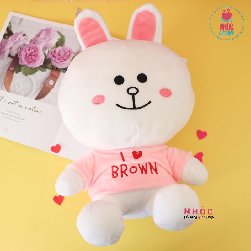 Thú bông thỏ Cony mặc áo ngồi - 26001