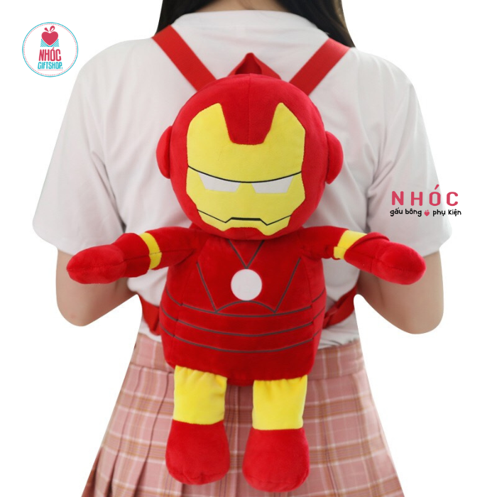 Balo cho bé Iron Man - Đỏ - 24001