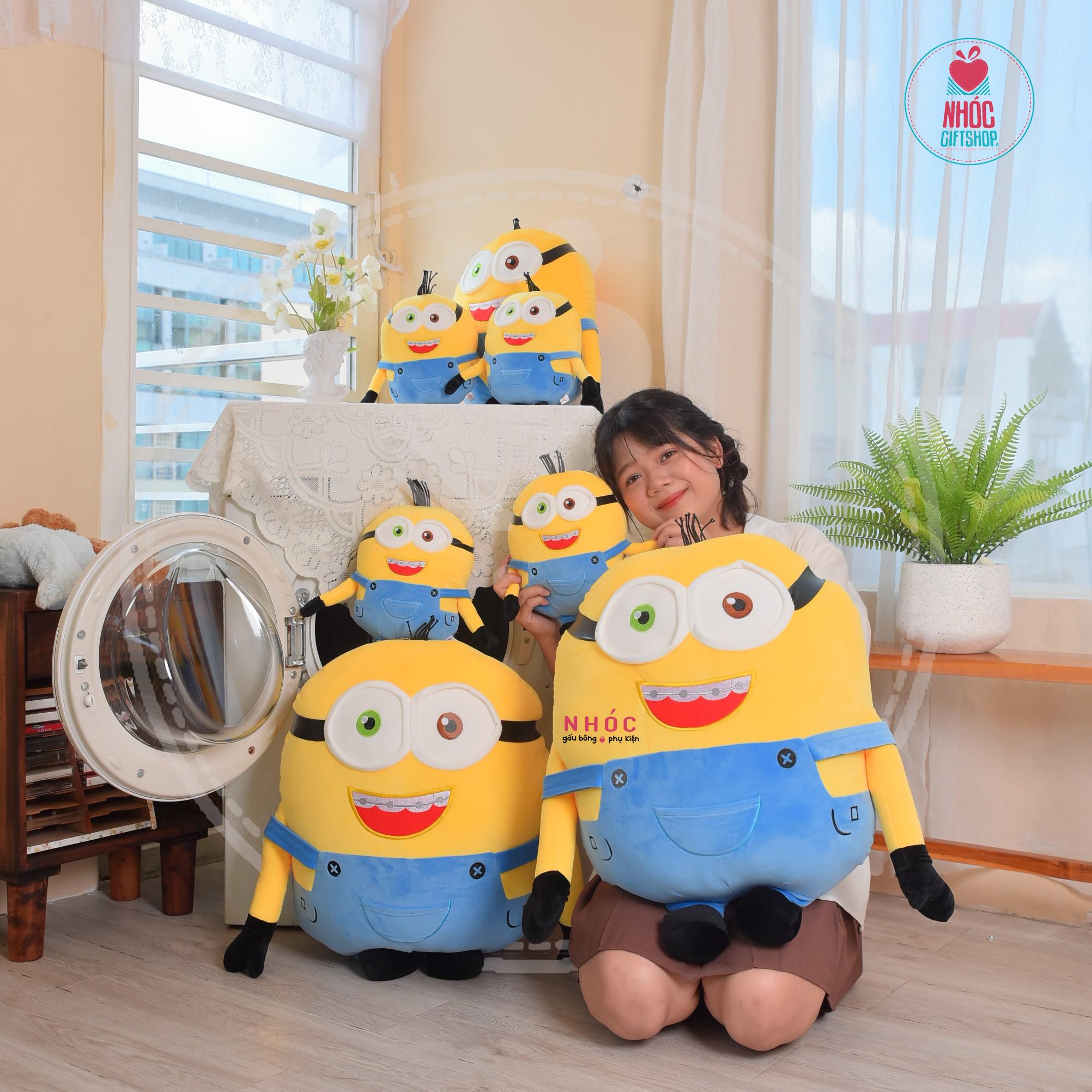 Thú bông Minions lông mịn đứng