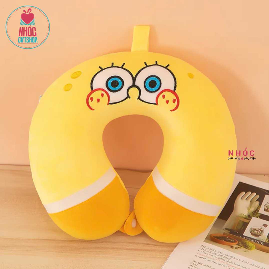 Gối kê cổ cao su non Bọt Biển SpongeBob - 16001