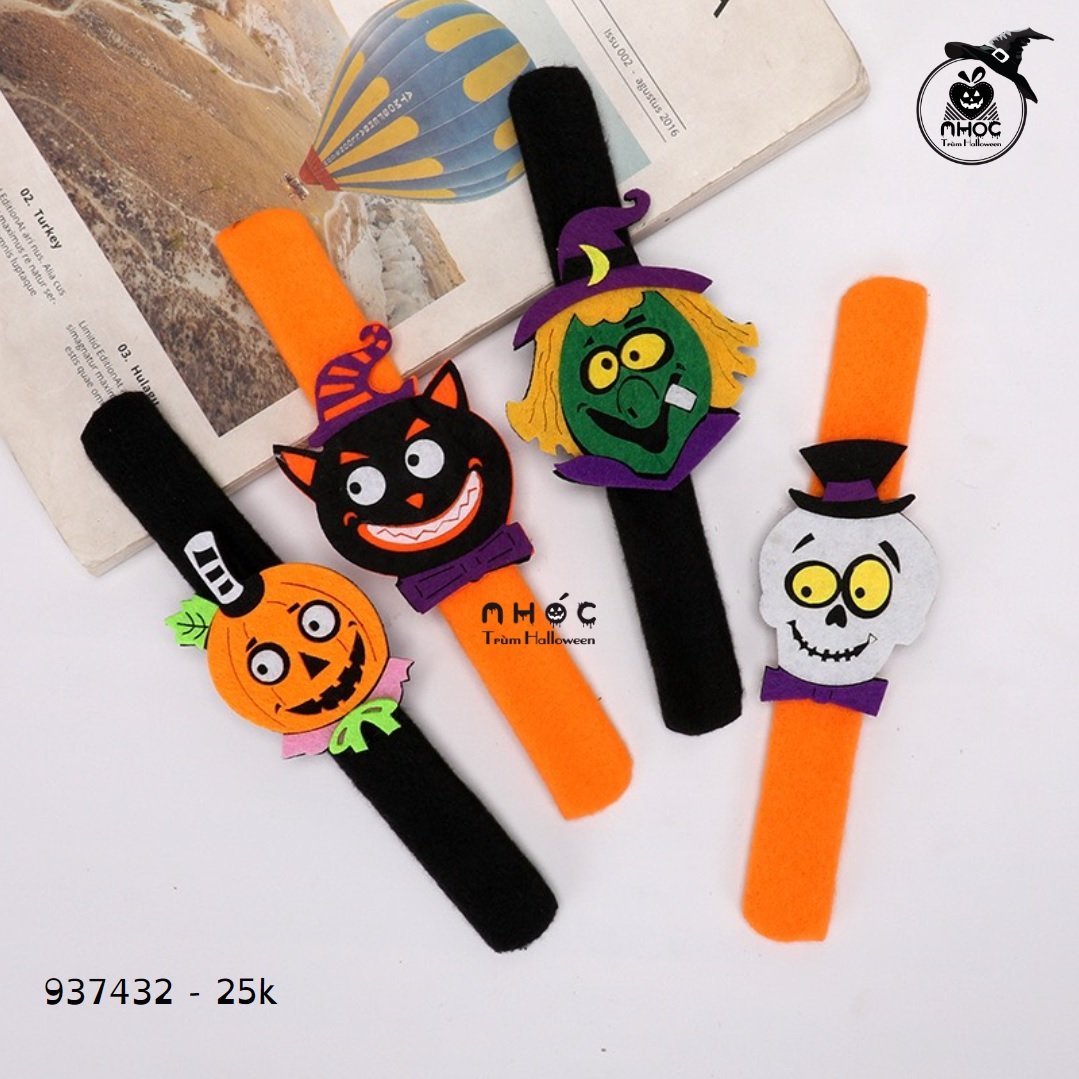 Vòng tay Halloween nỉ - 2501