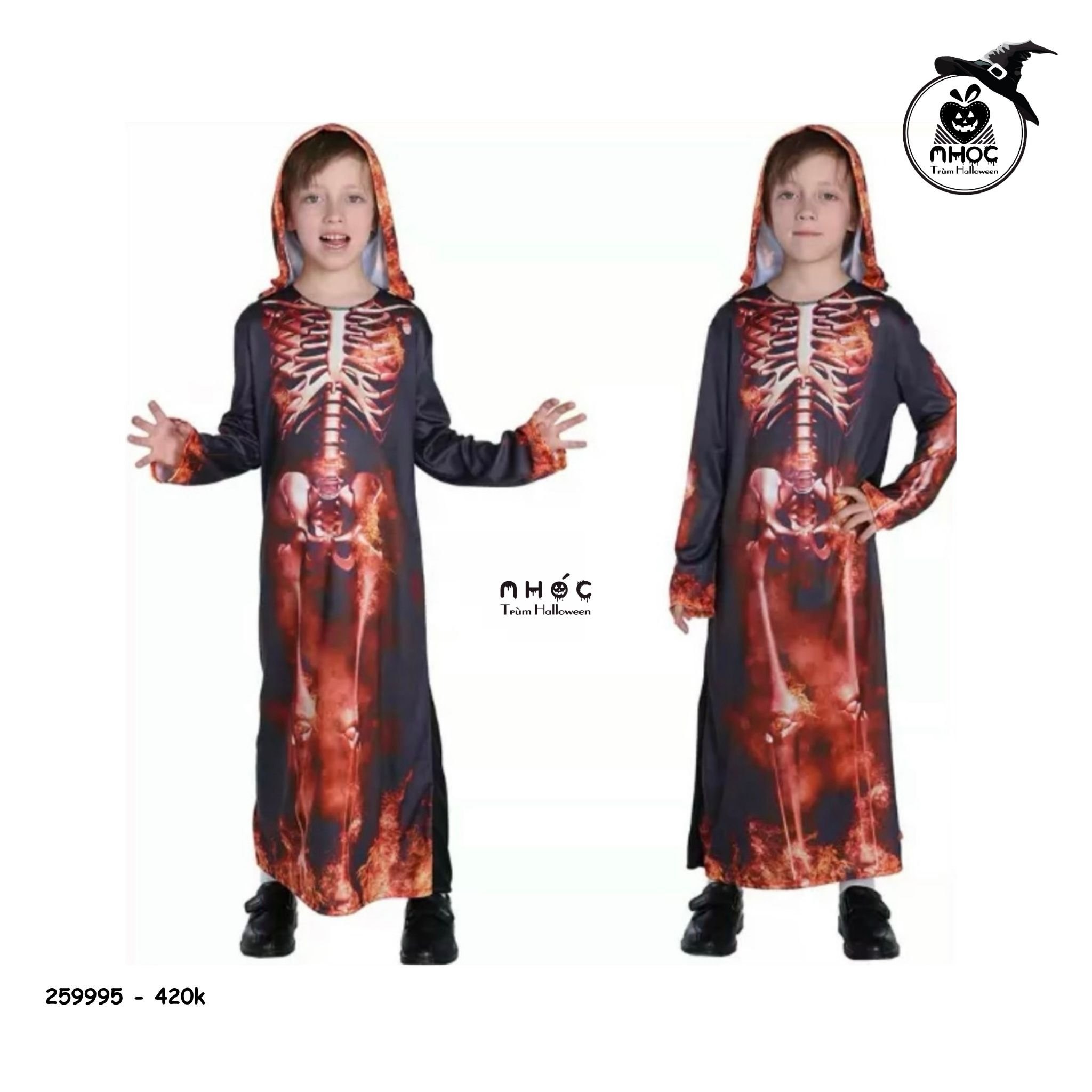 Bộ đồ Red Skeleton Robe