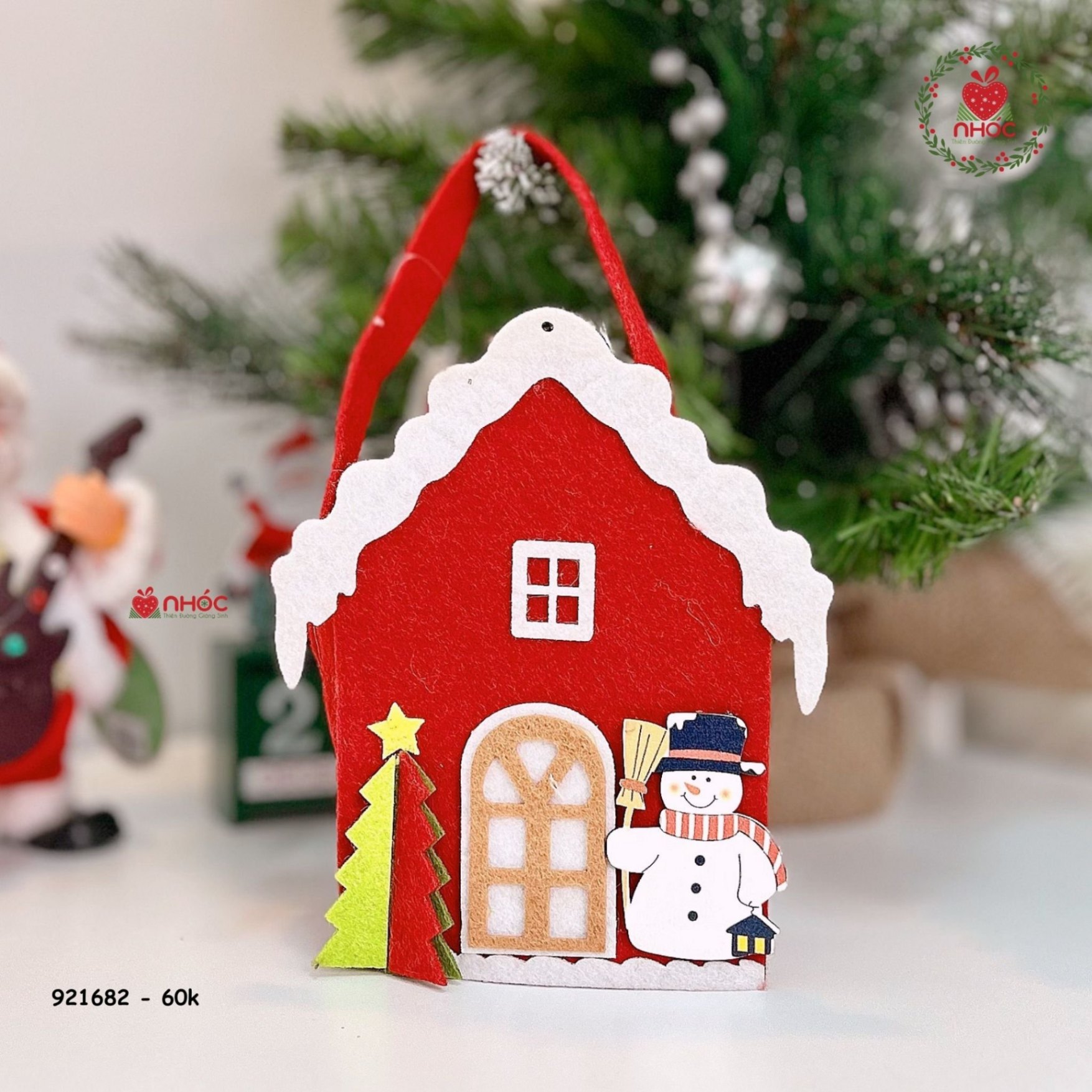 Giỏ xách noel 6001 - Người tuyết