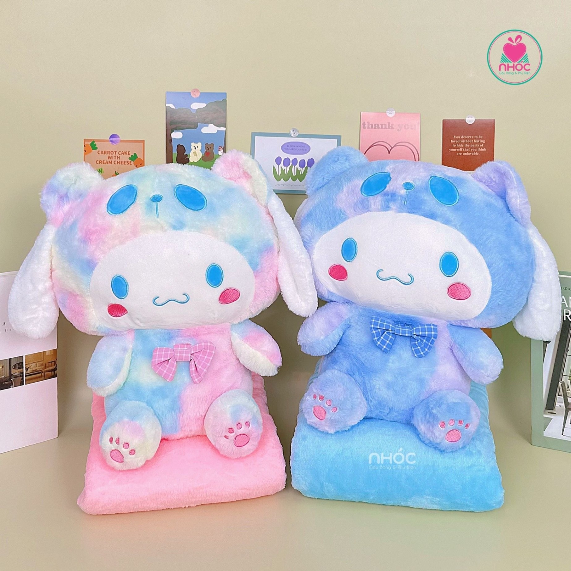 Gối mền Cinnamoroll ombre