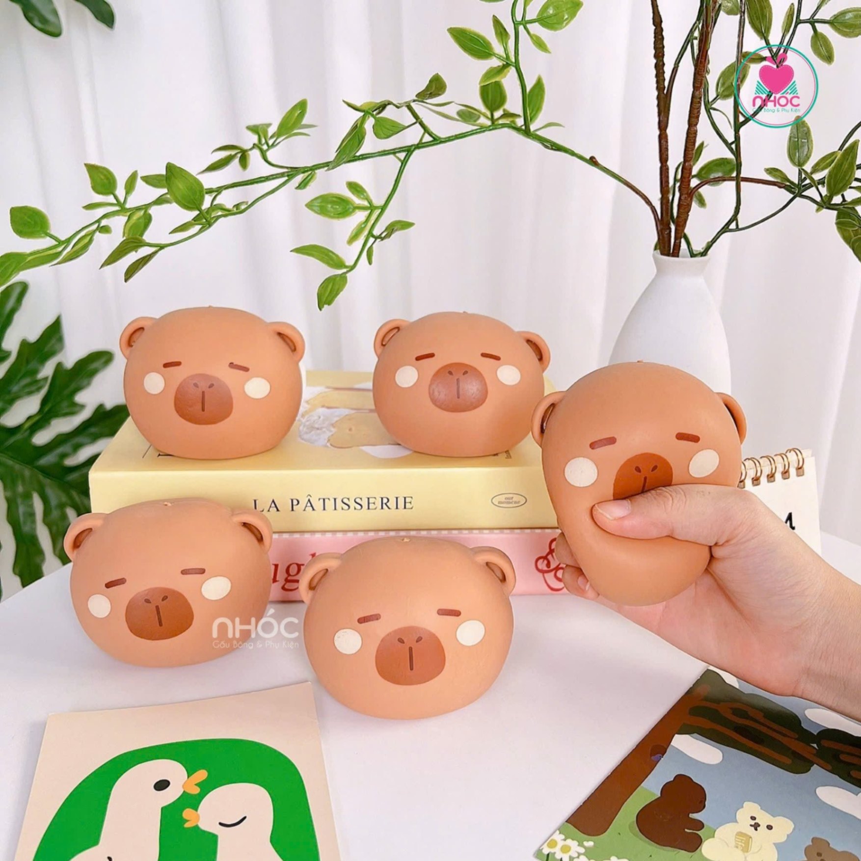 Đồ chơi squishy mặt Capybara - 4001