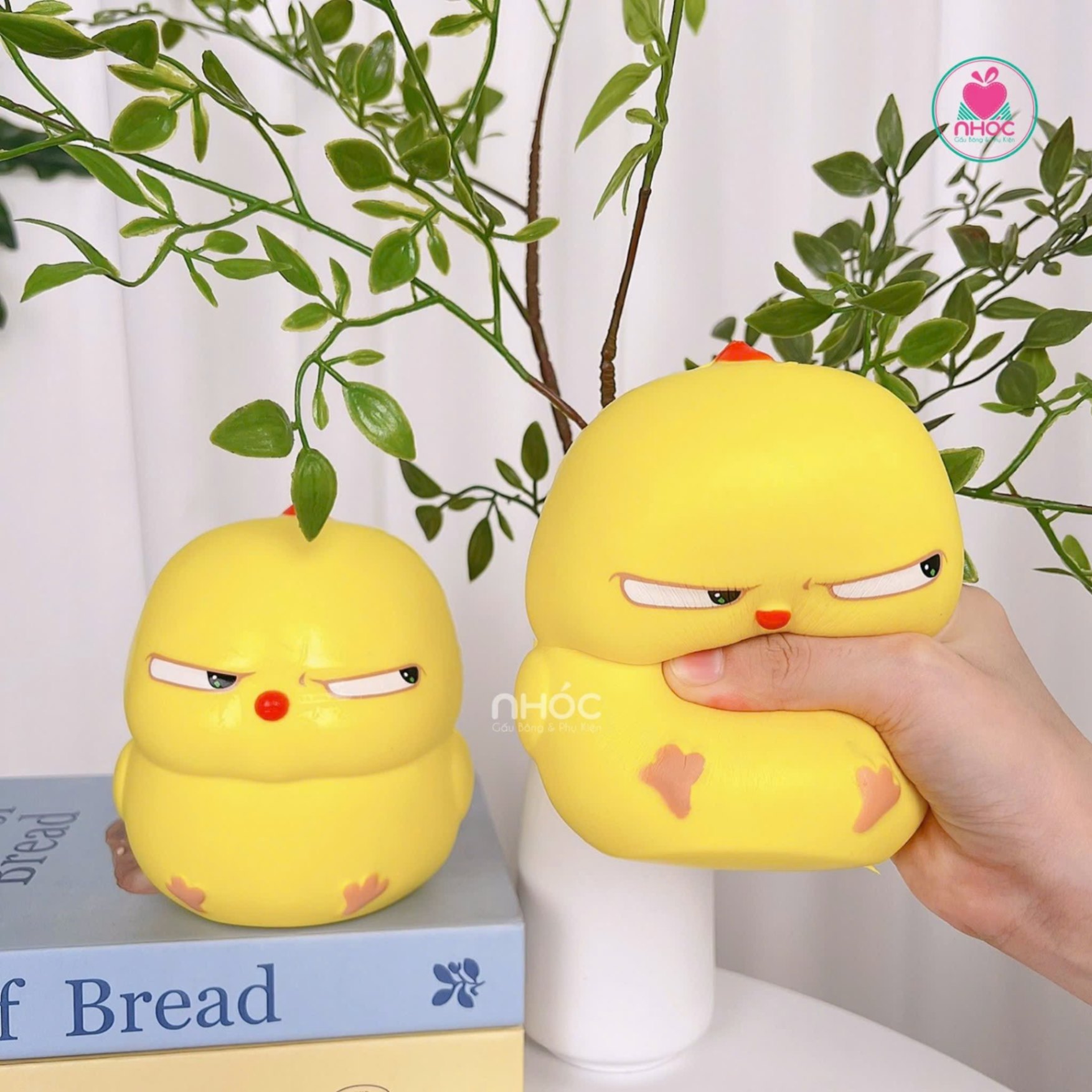 Đồ chơi squishy Gà ú - 6501