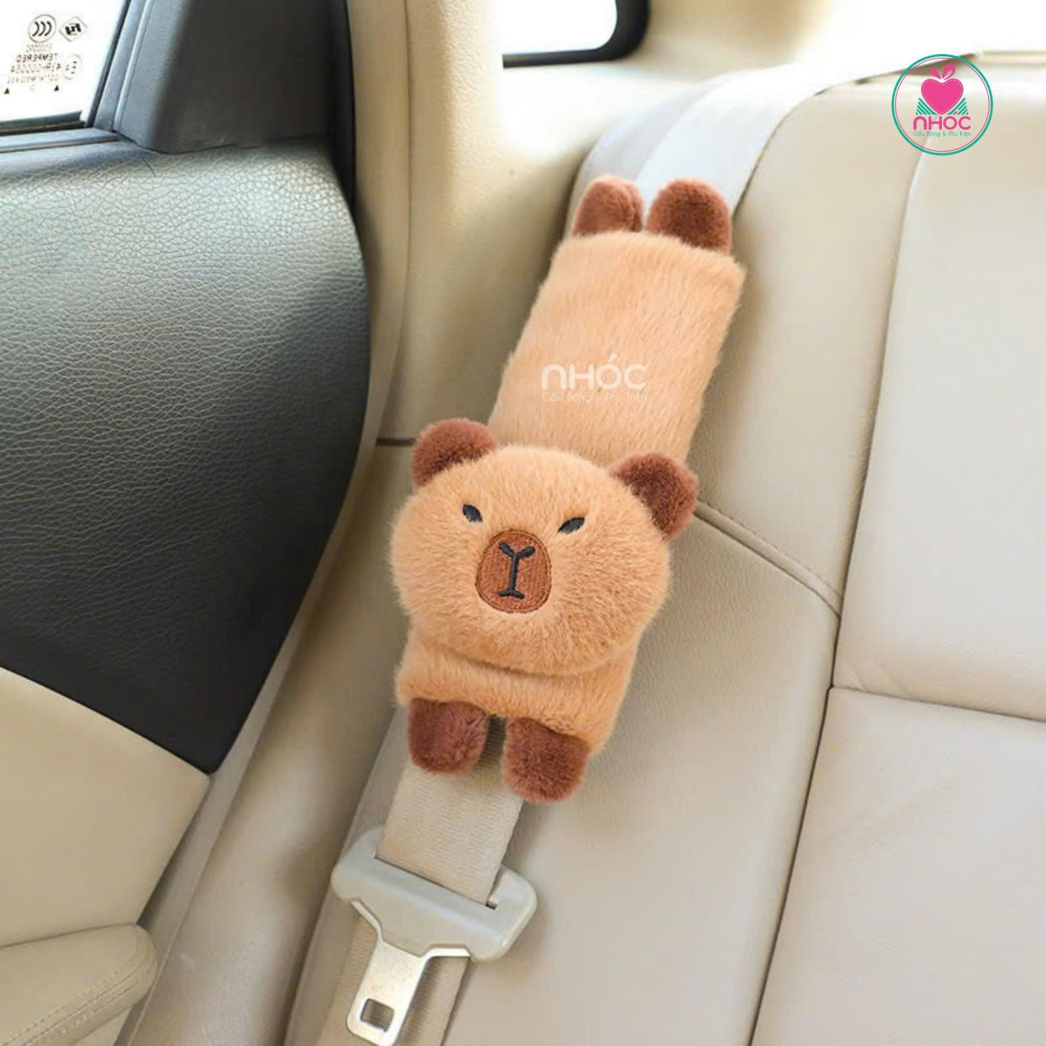 Seat belt bông Capybara combo 2 - 28001