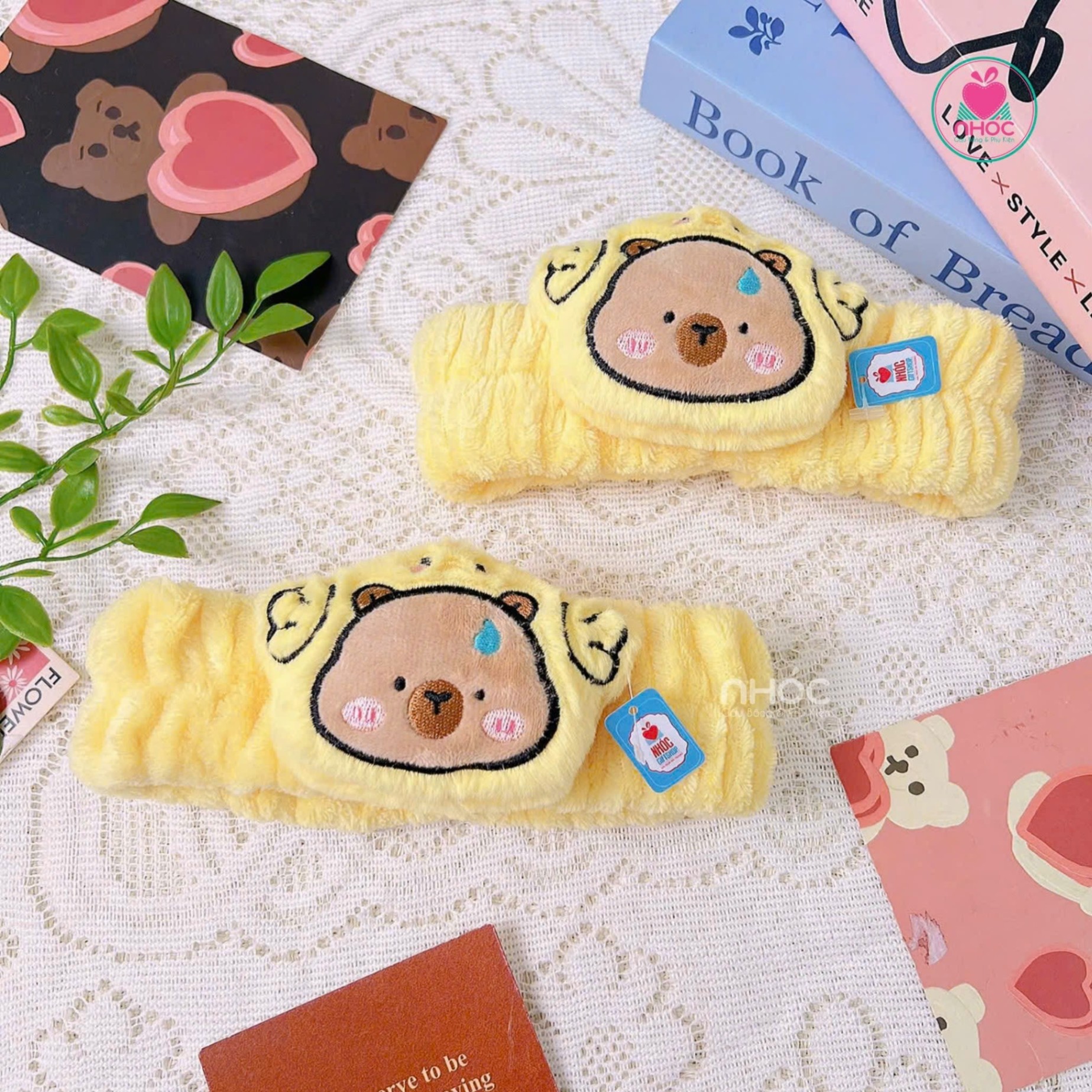 Băng đô vải Capybara Purin - 5501