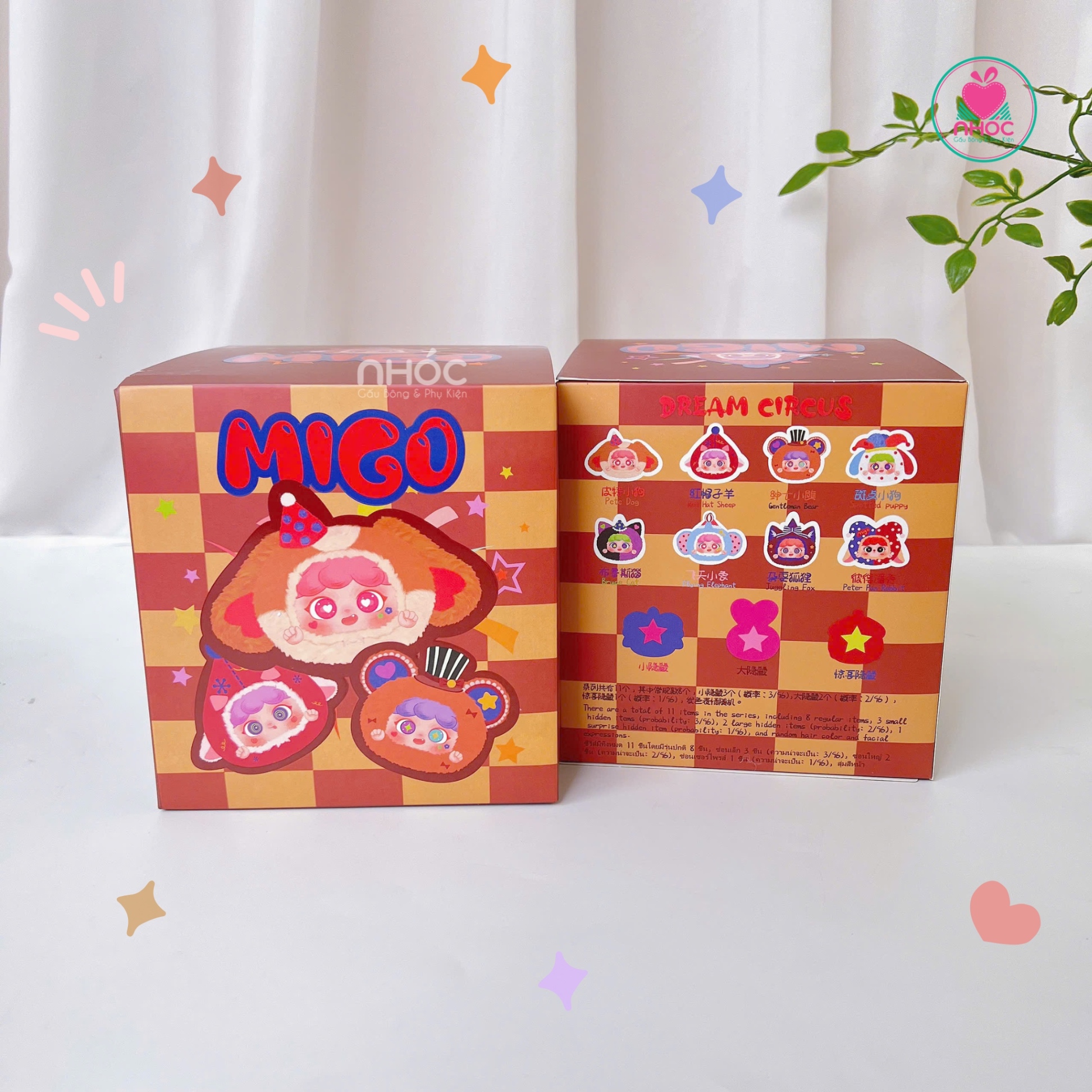 Blindbox Baby Three Rạp Xiếc lẻ 8 - 28001