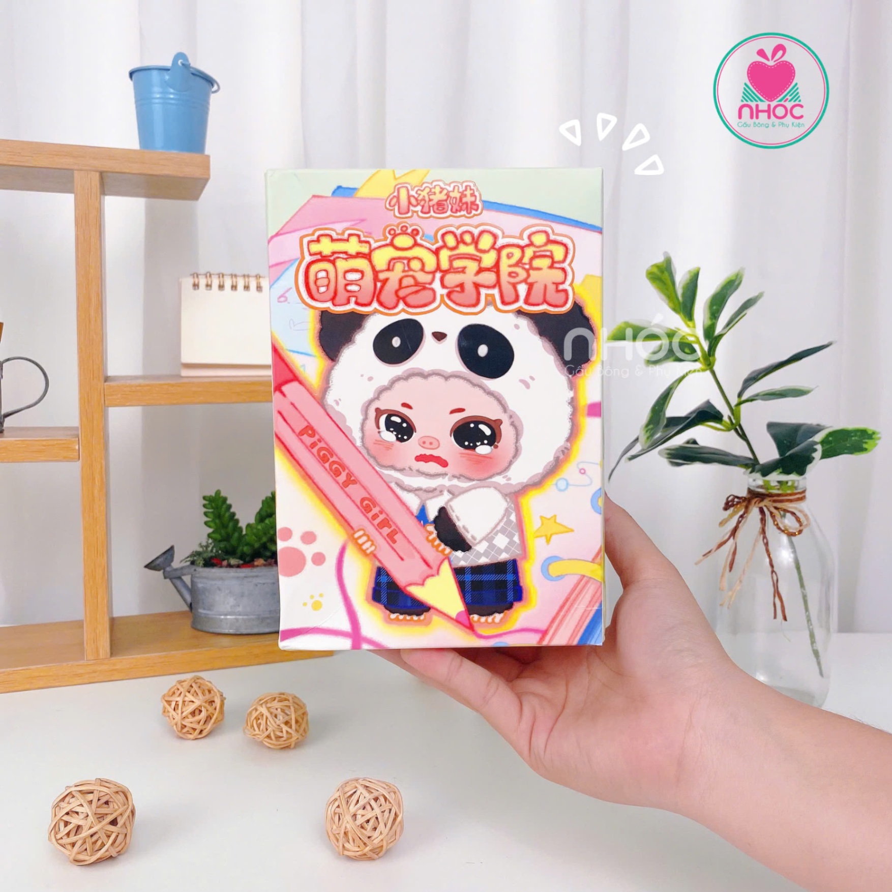 Blindbox Piggy Girl lẻ 8 - 28001