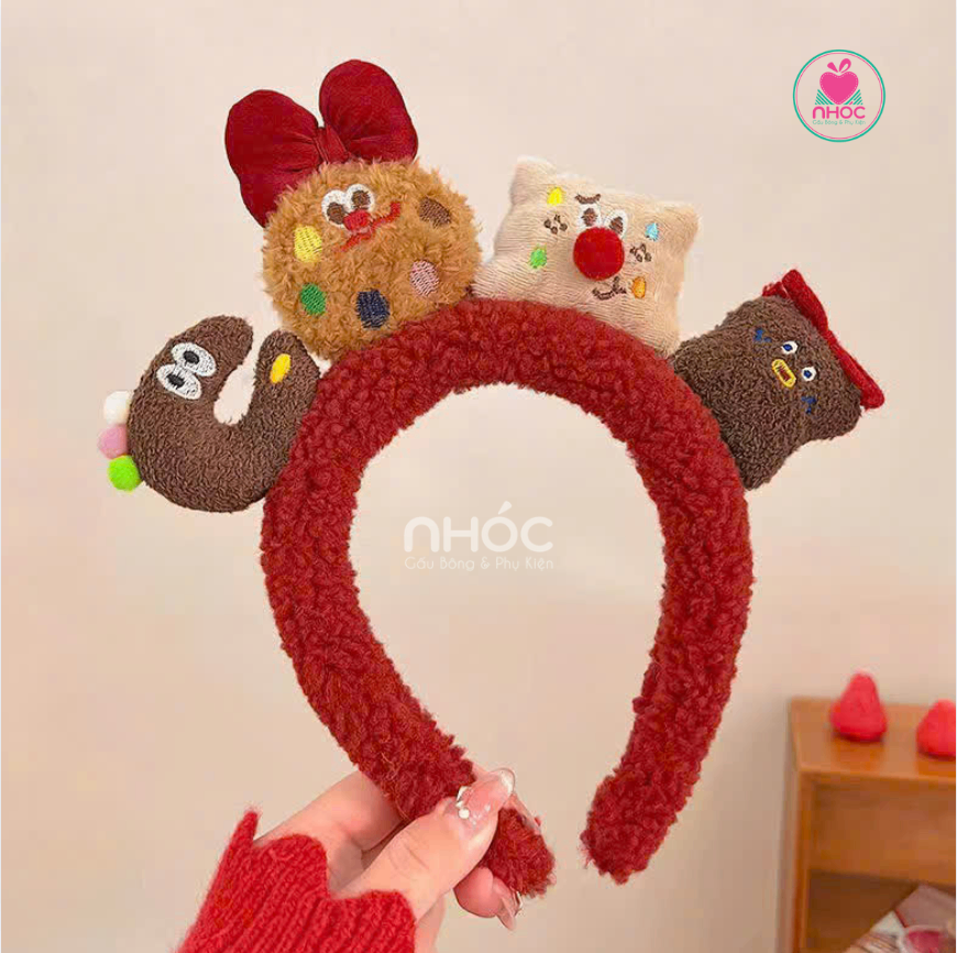 Băng đô kiểu đính Cookies 2m - 6525